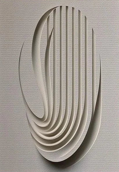 Relief Neutral Beige Geometric Art Posters Modern Minimalism Wabi-Sabi Japan Style Canvas Painting Living Room Decor